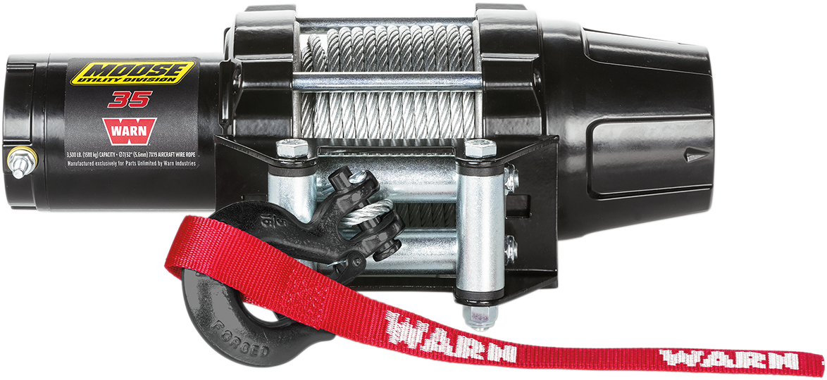 3500 LB Winch - Synthetic Rope