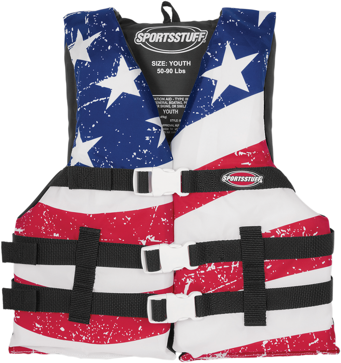 Youth Stars & Stripes PFD Vest - Red/White/Blue