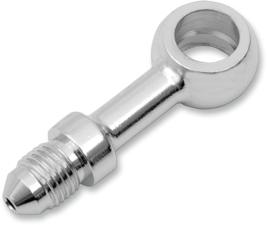 Conector de linea de frenos recto cromo 3/8"