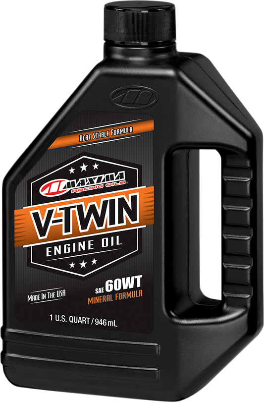 V-Twin Oil - 60wt - 1 U.S. quart