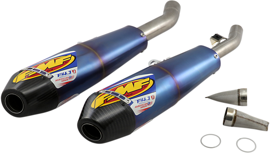 Factory 4.1 RCT Mufflers - Anodized Titanium