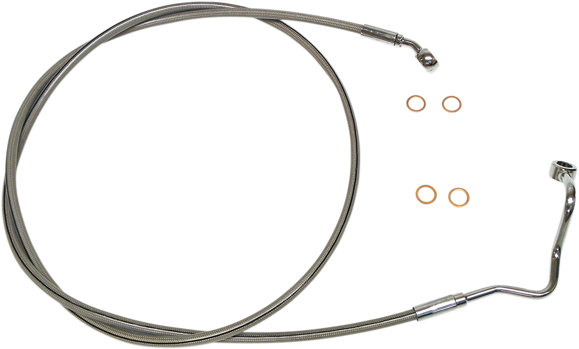 XR Upper Brake Line - 74" - Stainless9556257859