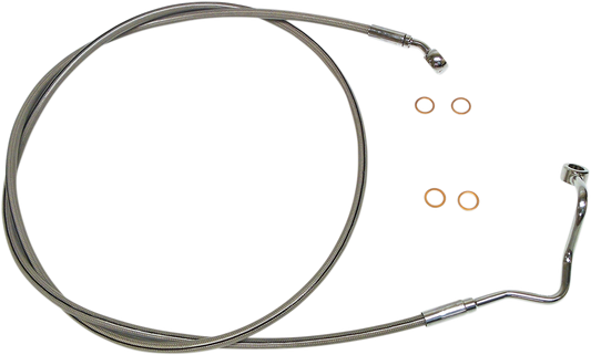 XR Upper Brake Line - 74" - Stainless9556257859