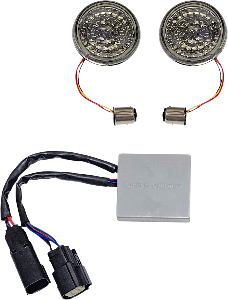 Smart LED 1157 Bullet Turn Signals - Rear - Amber/Red