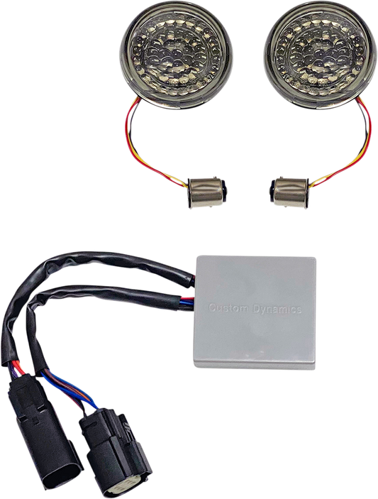 Smart LED 1157 Bullet Turn Signals - Rear - Amber/Red