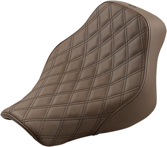 Renegade Seat - Lattice Stitched - Brown - FLST695015