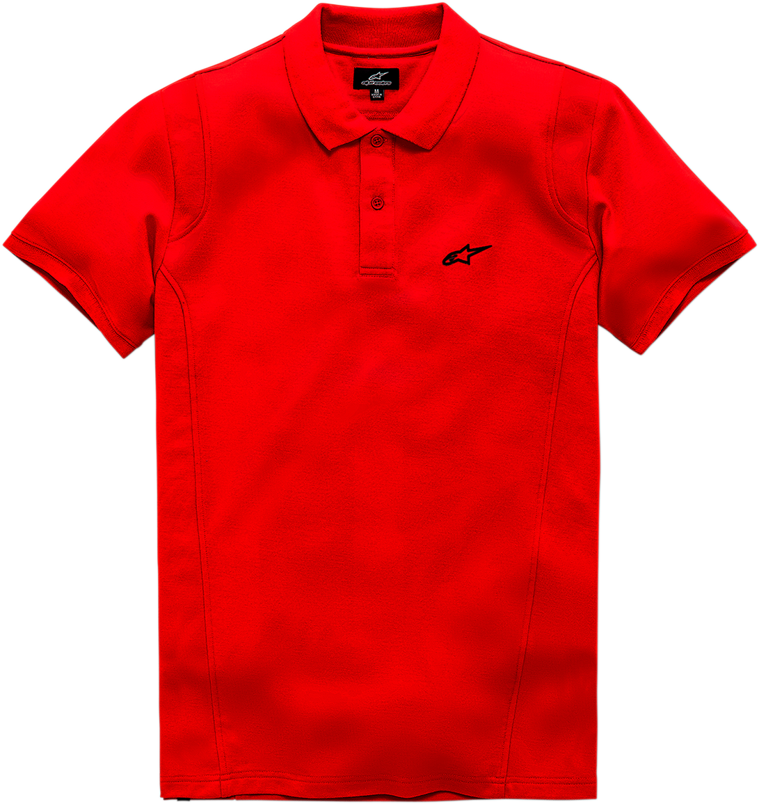 Capital Polo T-Shirt - Red - Medium