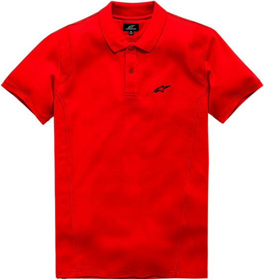 Capital Polo T-Shirt - Red - Medium