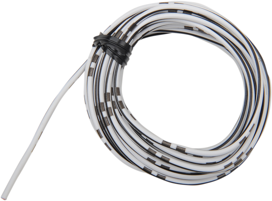 14A Wire - 13' - White/Black