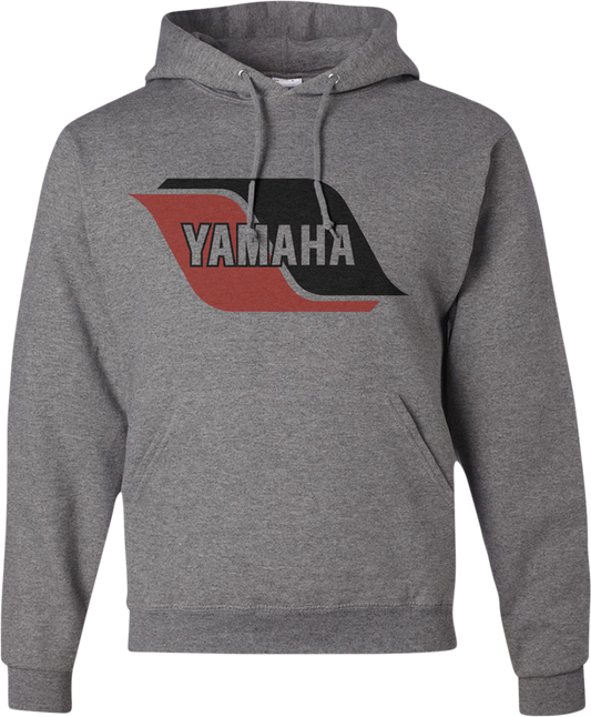 Yamaha Legend Hoodie - Oxford Gray - Small