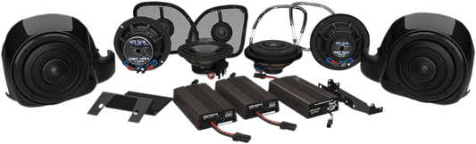 900 Watt 6-Speaker Complete Amplified Kit