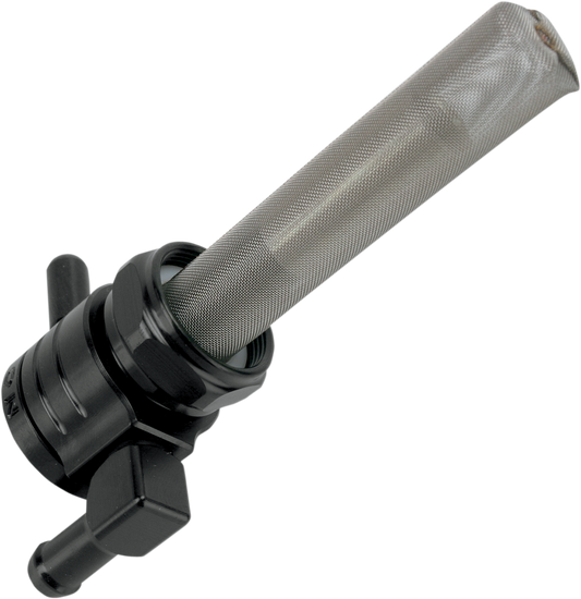 Downward Petcock - Black  - 22mm