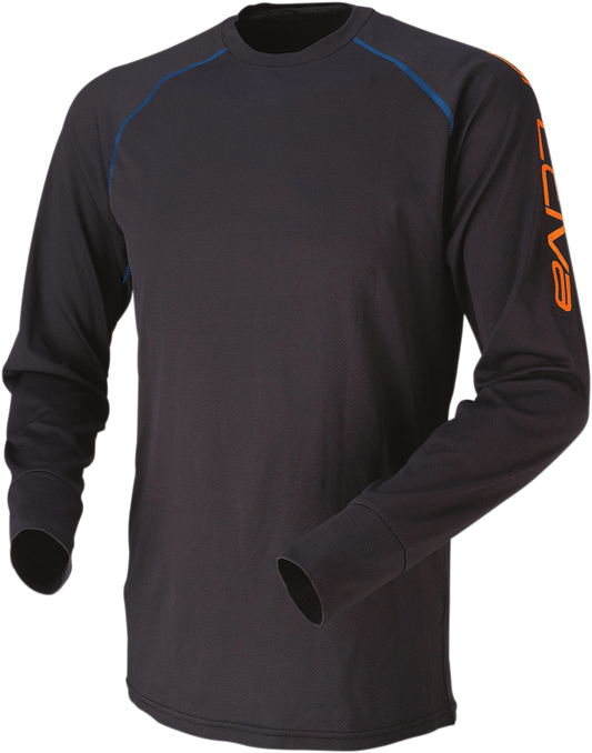 Evaporator Long Sleeve Jersey - Black - XL
