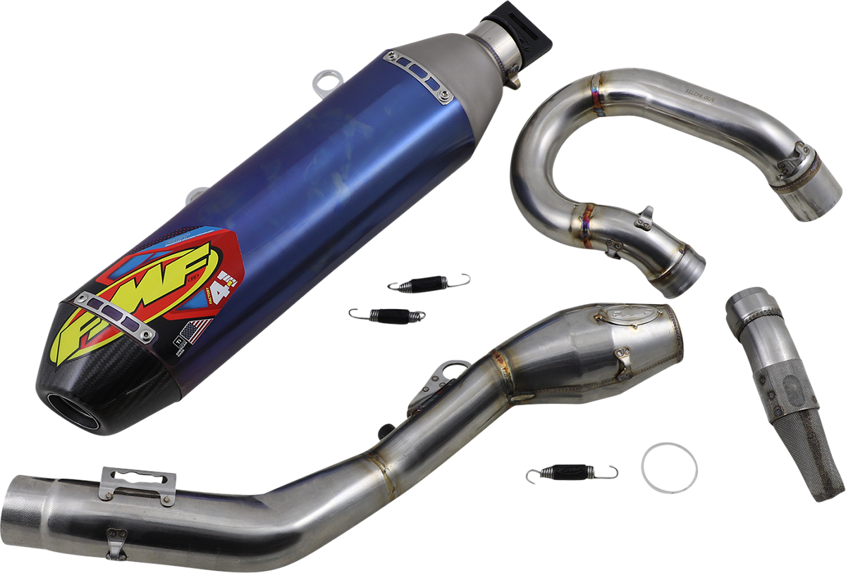 4.1 RCT Exhaust with MegaBomb - Anodized Titanium