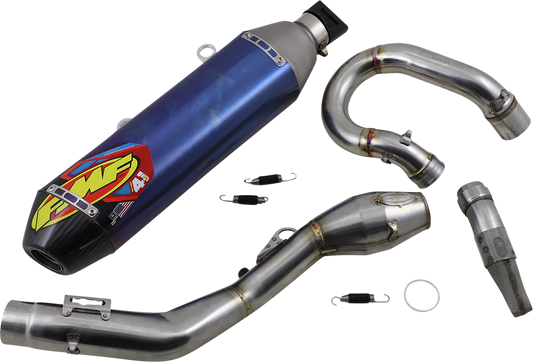 4.1 RCT Exhaust with MegaBomb - Anodized Titanium