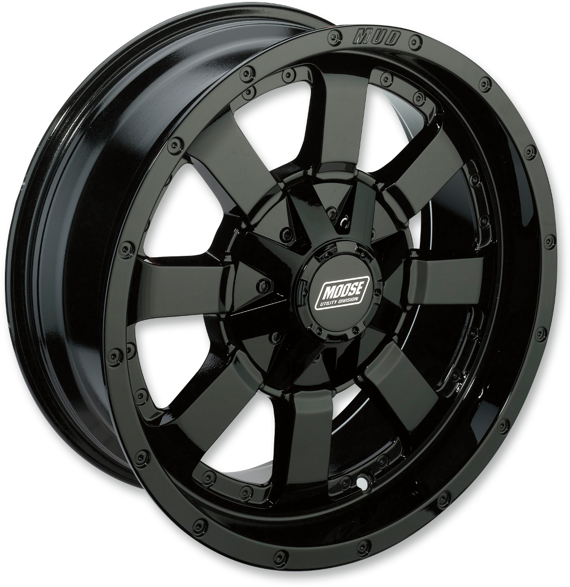 420 X Wheel - Front/Rear - Black - 17x7 - 4/110 - 4+3