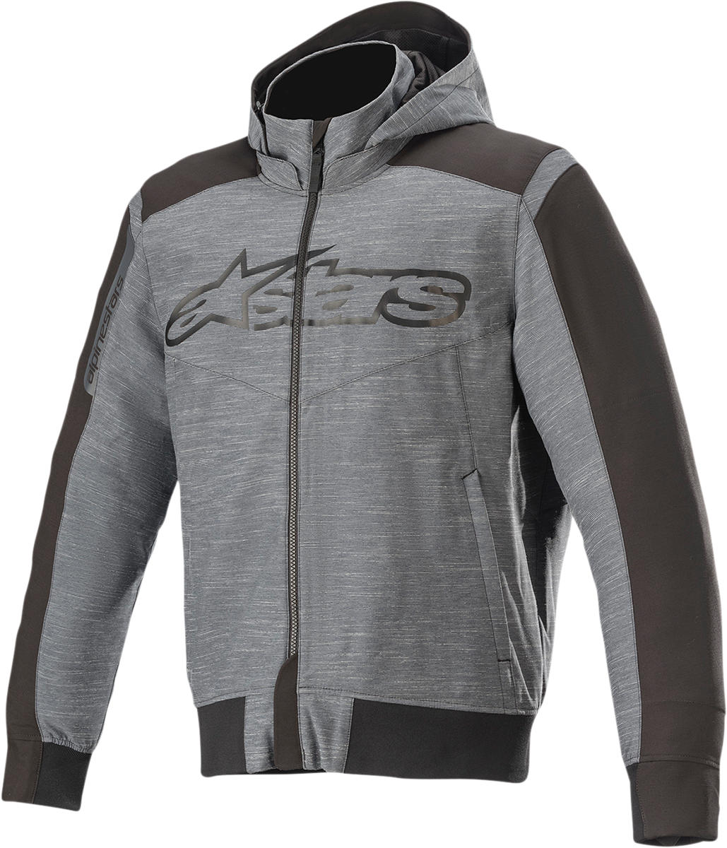 Sudadera Alpinestars Rhod Windstopper - Gris/Negro