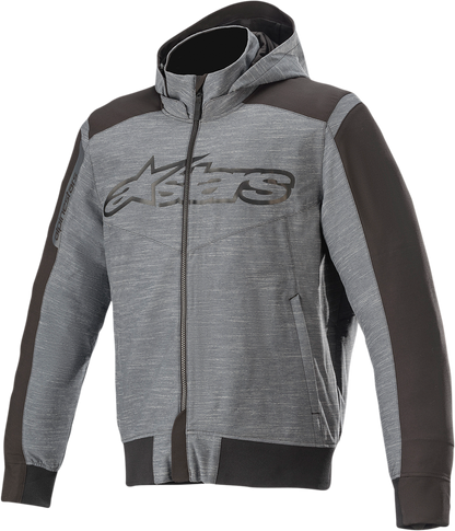 Sudadera Alpinestars Rhod Windstopper - Gris/Negro