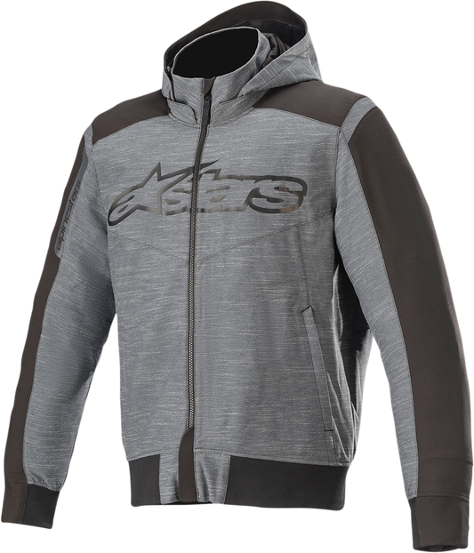 Sudadera Alpinestars Rhod Windstopper - Gris/Negro