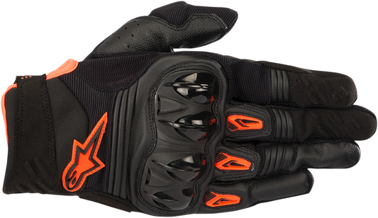 Megawatt Gloves - Black/Orange - Small