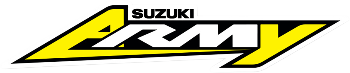 Decal Sheet - 8" - Suzuki Army