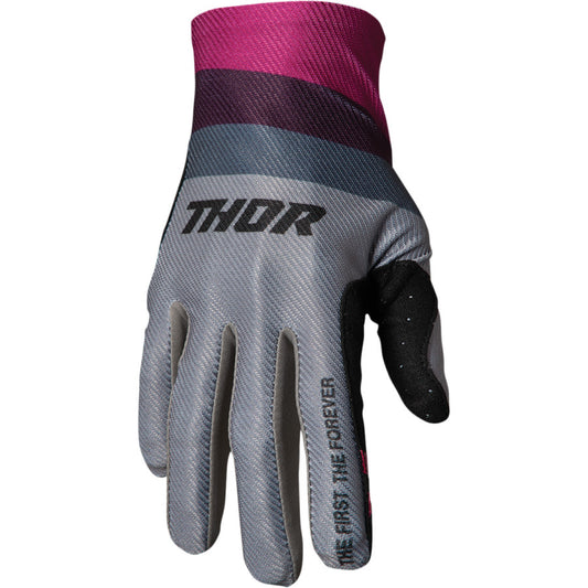 Guantes Assist React - Gris/Morado