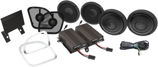 Front/Rear Speaker Kit with Amp51977130