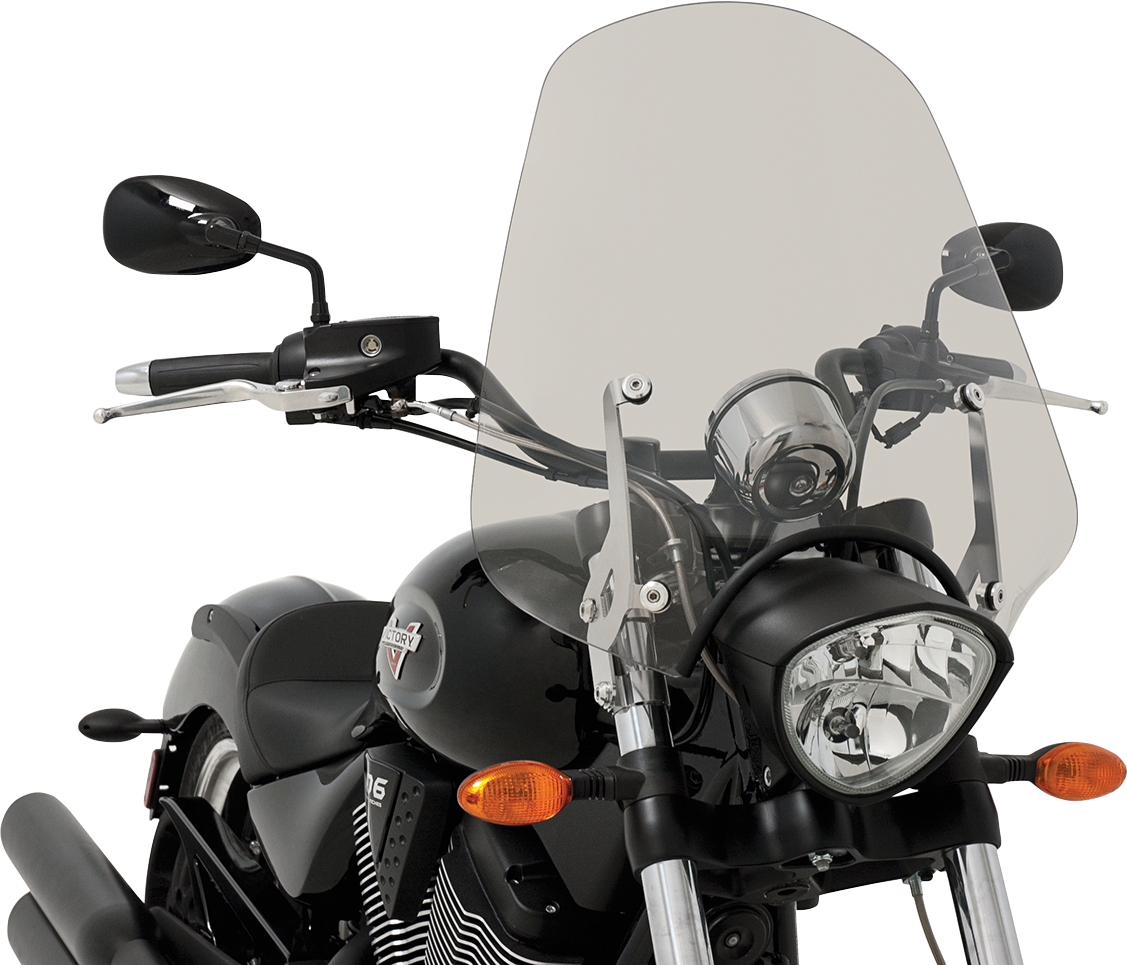 Big Shot Windshield - 9" Headlight Cut out - Solar