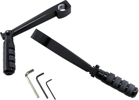 Adjustable Frame Mount Peg - Black - 1.25"