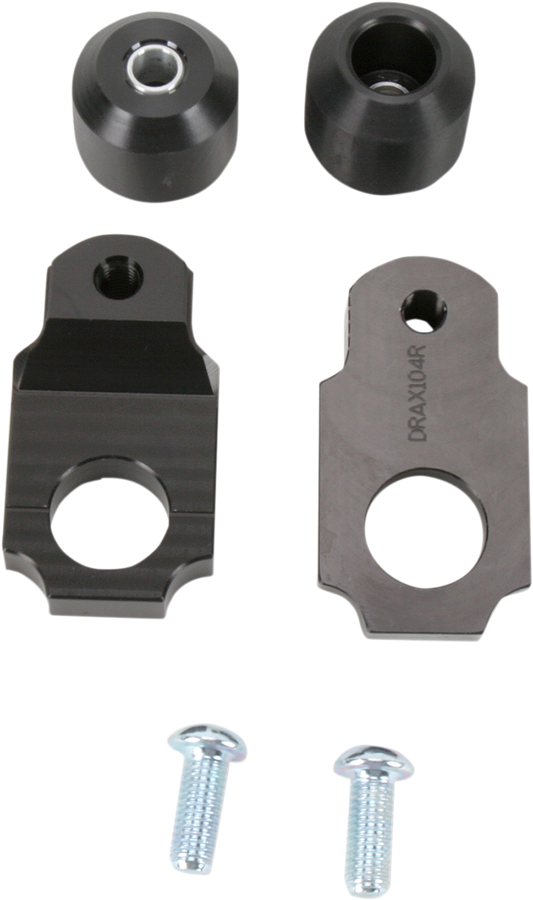 Axle Block Sliders - Kawasaki ZX-6R - Black