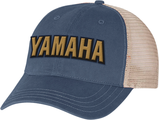 Yamaha Retro Hat - Indigo