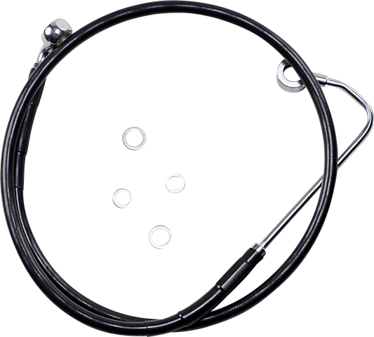 Brake Line - Front - Black - +10" -  FXS '12-'13