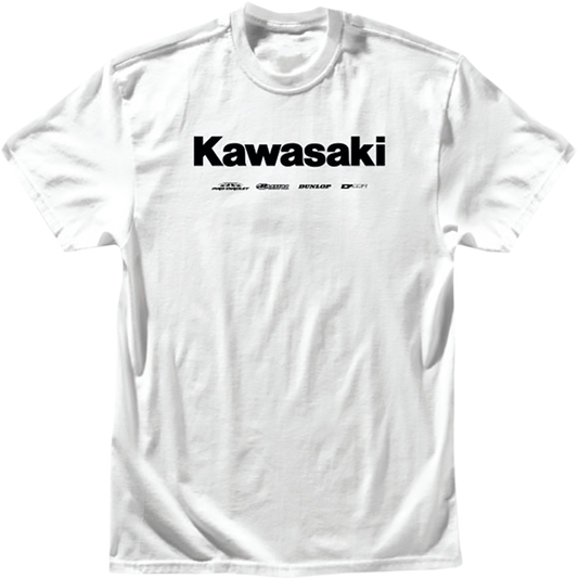 Kawasaki Racing T-Shirt - White - 2XL
