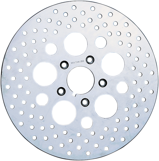 Disco de Freno Perforado Trasero  de 11.5"