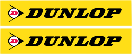 FX Swingarm Sticker - Dunlop - Yellow