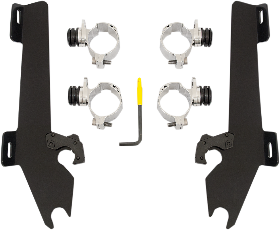 Batwing Trigger Lock Mounting Kit - Vegas - Black