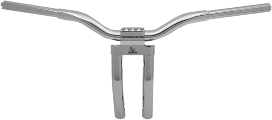 Chrome 11" Kage Fighter Handlebar w/ Pullback
