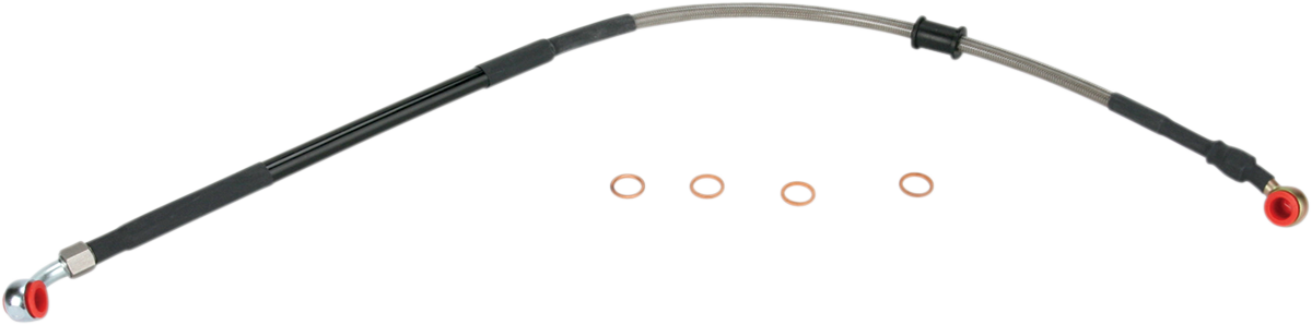 Brake Line - Rear - Stainless Steel - CRF450R