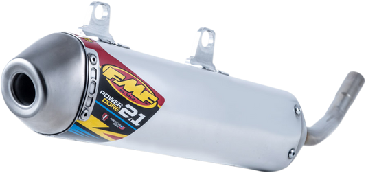 Powercore 2.1 Muffler - Aluminum