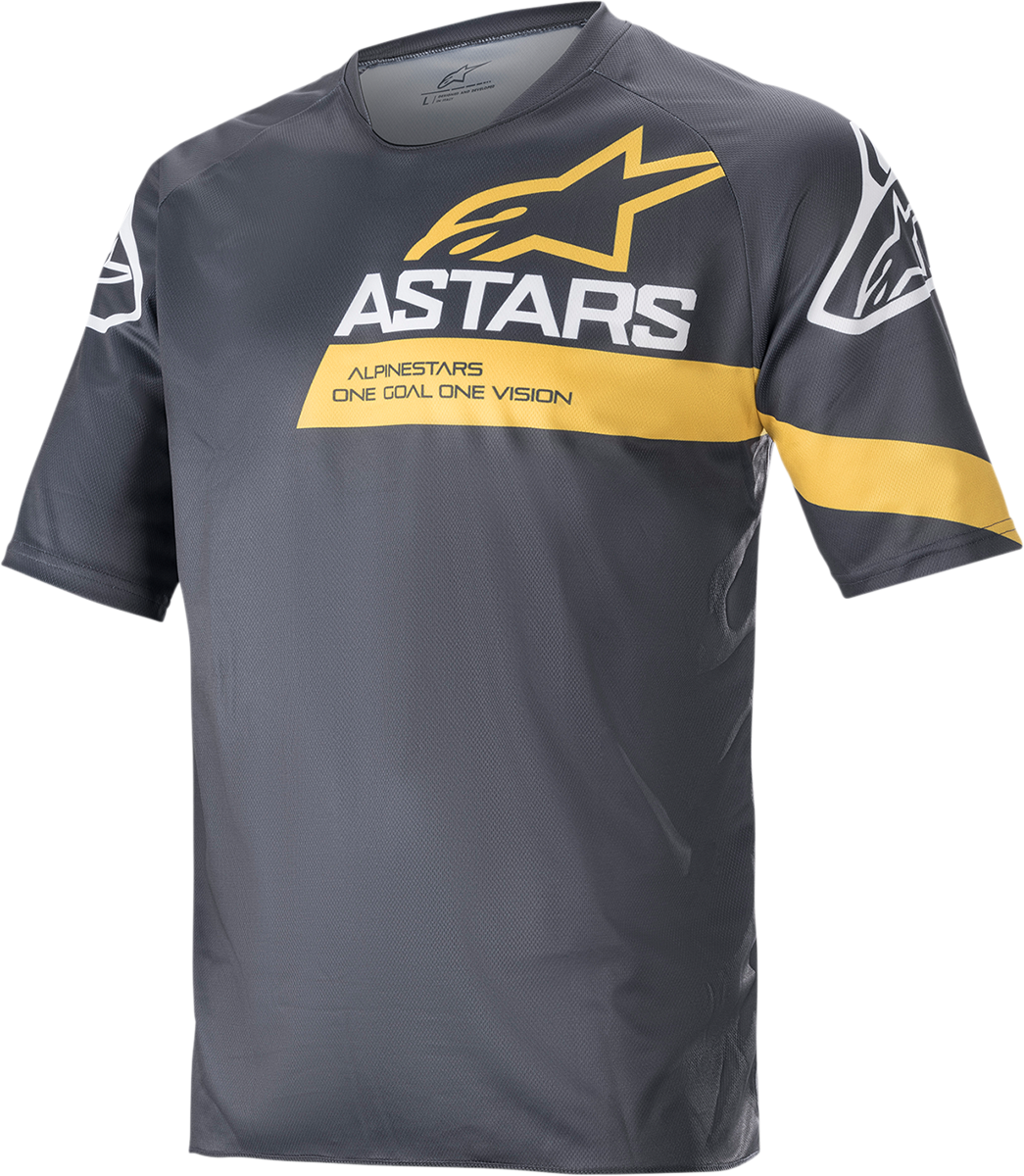 Jersey Alpinestars Racer V3 - Gris/Amarillo