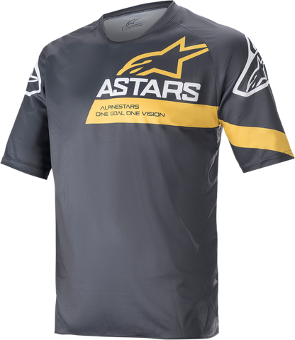 Jersey Alpinestars Racer V3 - Gris/Amarillo