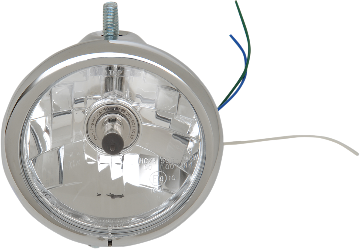 Top Mount Headlight - 5-3/4" - Chrome