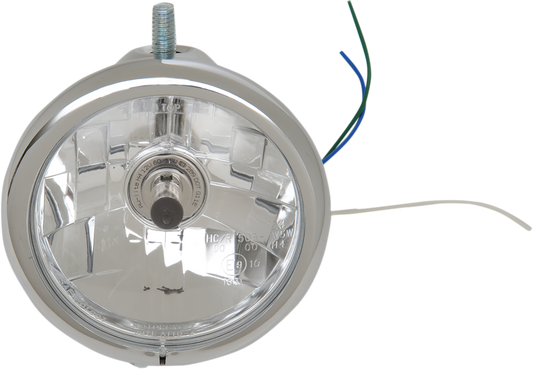 Top Mount Headlight - 5-3/4" - Chrome