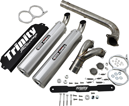 Exhaust - Brushed - RZR Pro XP