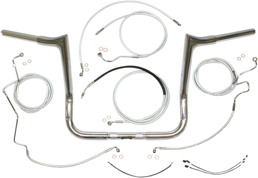 14" Sterling Chromite II® Viking Handlebar Kit01233234