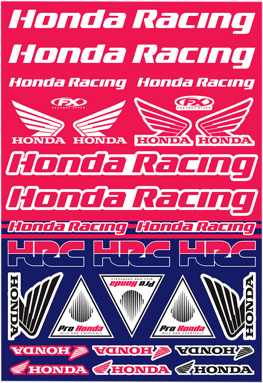 Decal Kit - Honda Racing