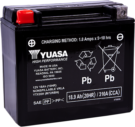 AGM Battery - YTX20H