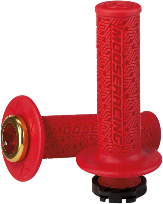 Grips - Lock-On - Red/Gold