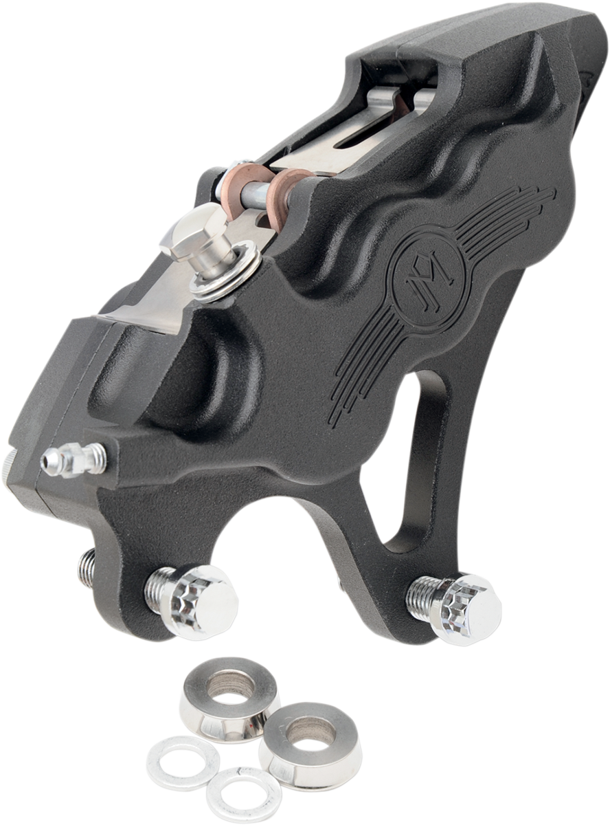 6 Piston Caliper - 13" - Left - Black Ops