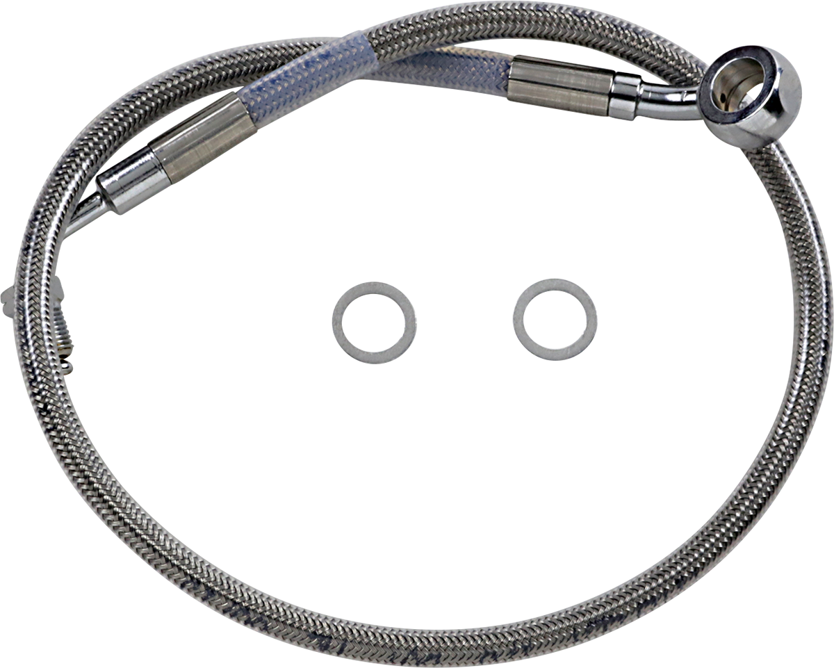 Brake Line - +2" - Stainless Steel - '18-'20 Softail